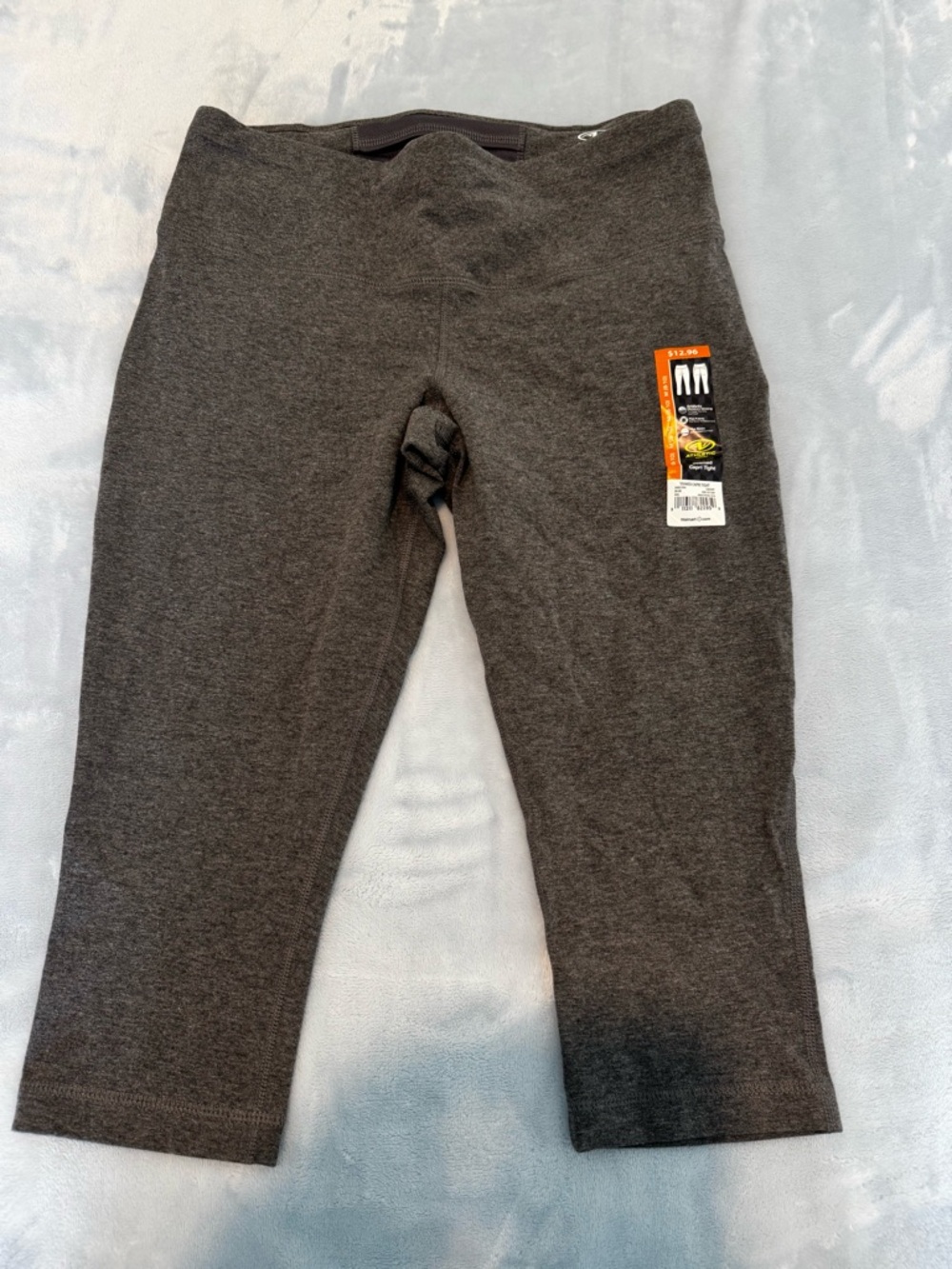Athletic Works Charcoal Gray Capri Leggings for Kids